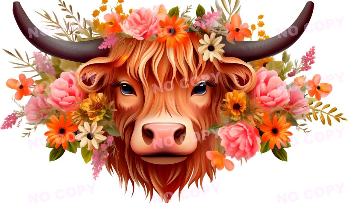 Y10464-Highland Cow