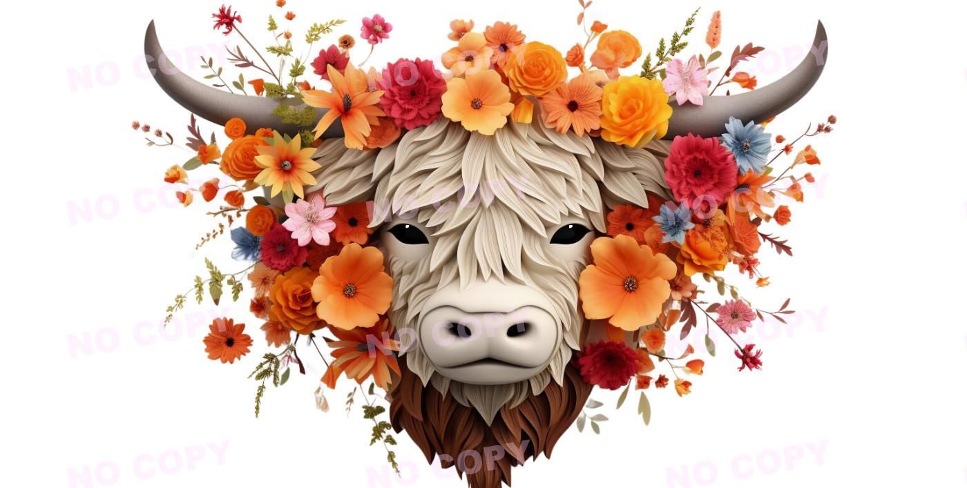 Y10473-Highland Cow