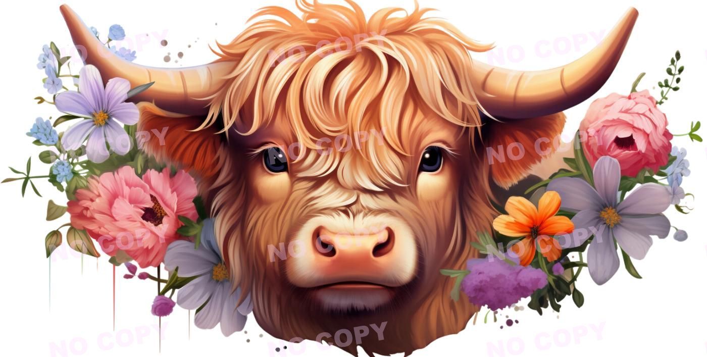 Y10474-Highland Cow