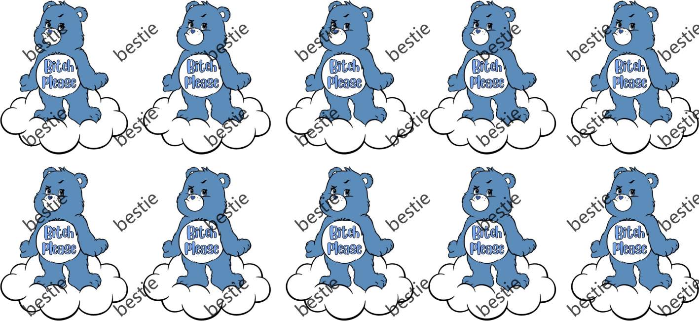 Y11654-Swear Bears
