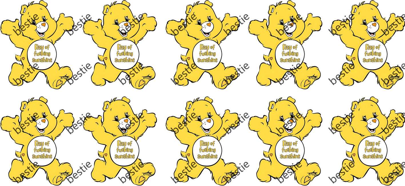 Y11657-Swear Bears