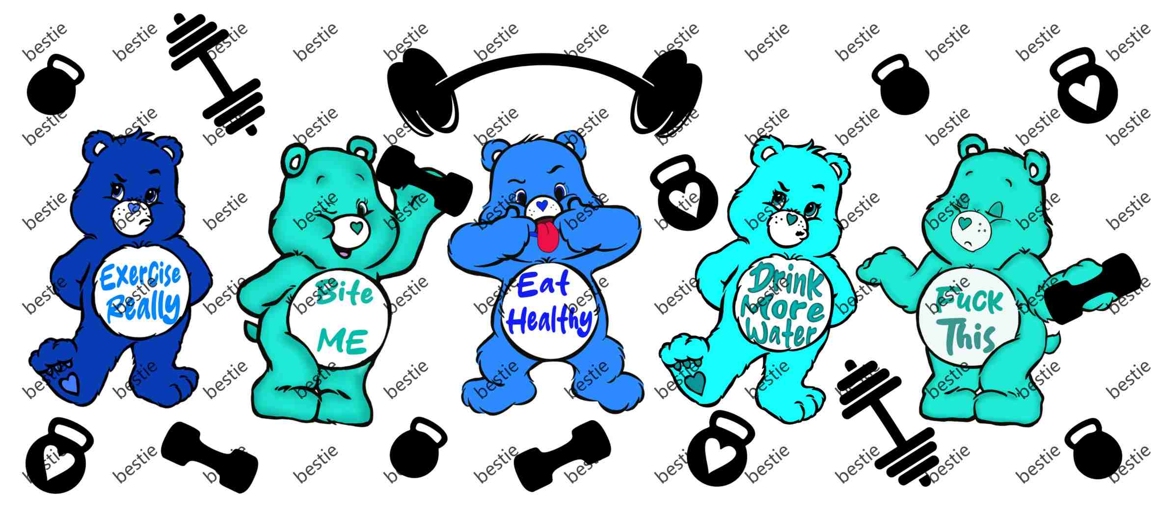 Y11663-Swear Bears