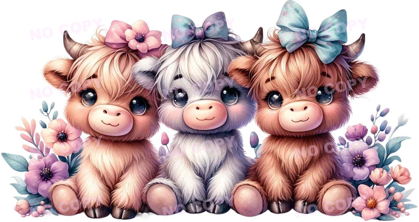 Y11670-Highland Cow