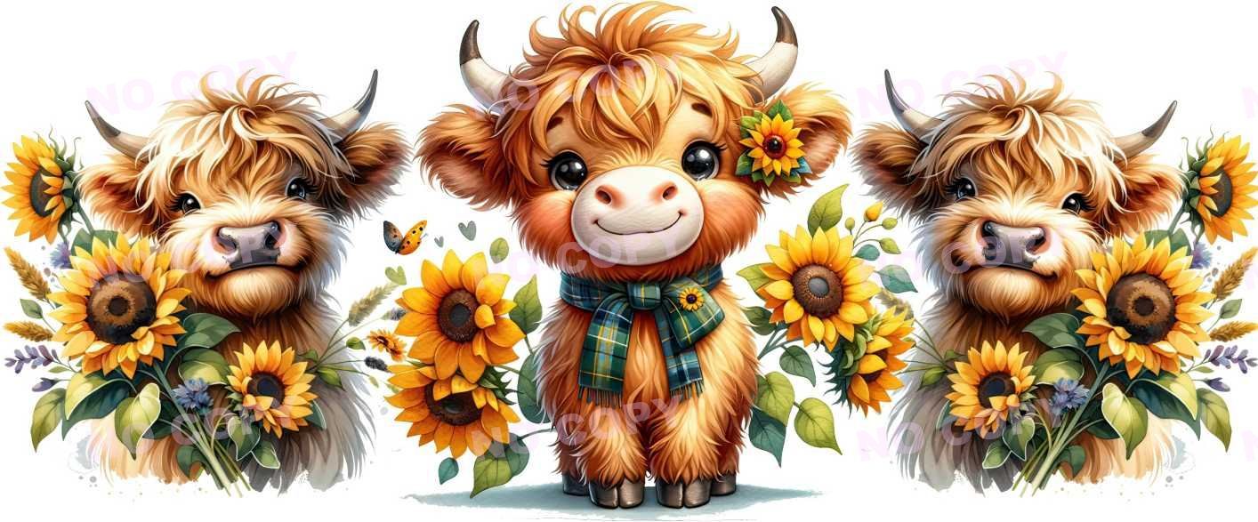 Y11671-Highland Cow