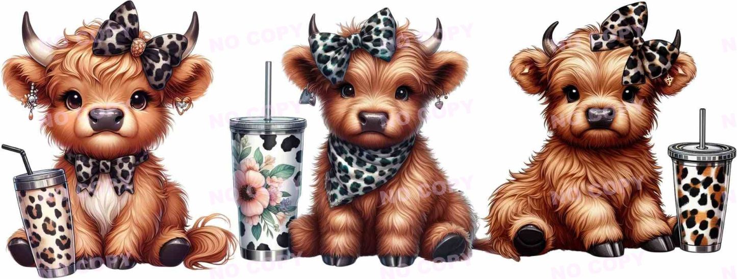 Y11688-Highland Cow
