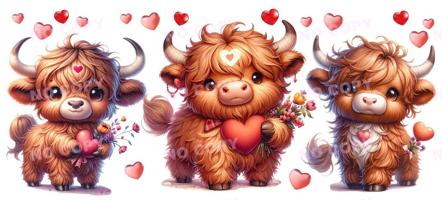 Y11699-Highland Cow