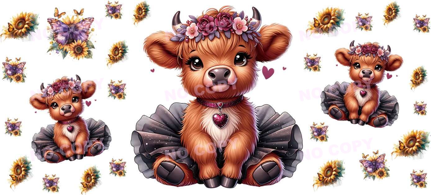 Y12681-Highland Cow