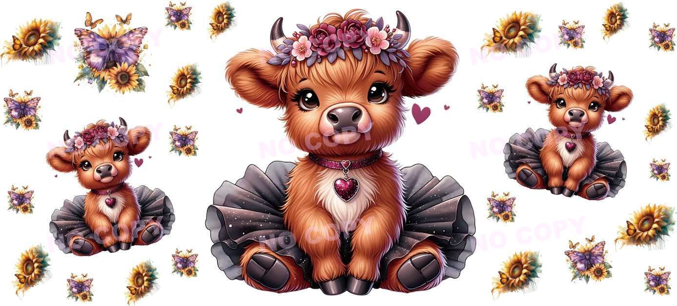 Y12681-Highland Cow