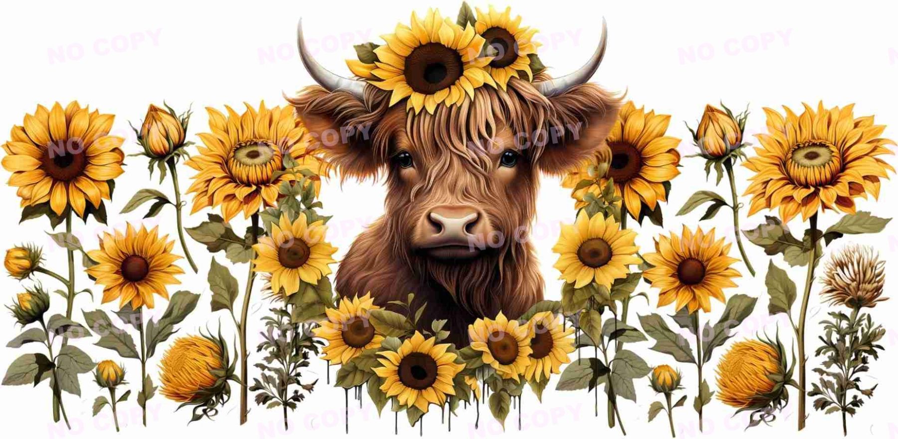 Y1334-Highland Cow