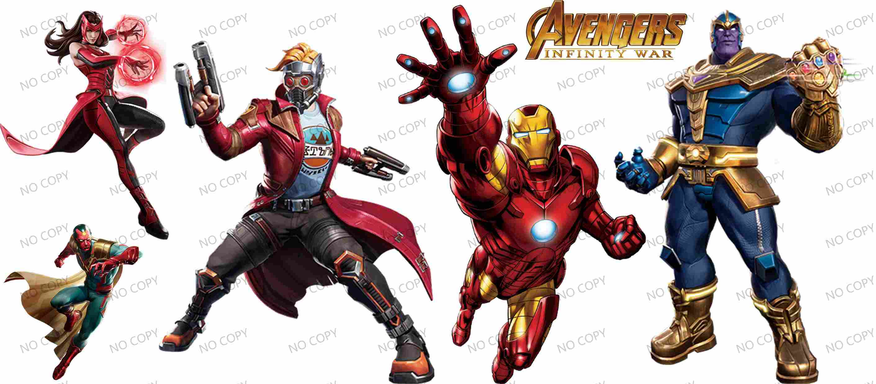 Y14167-Marvel Series