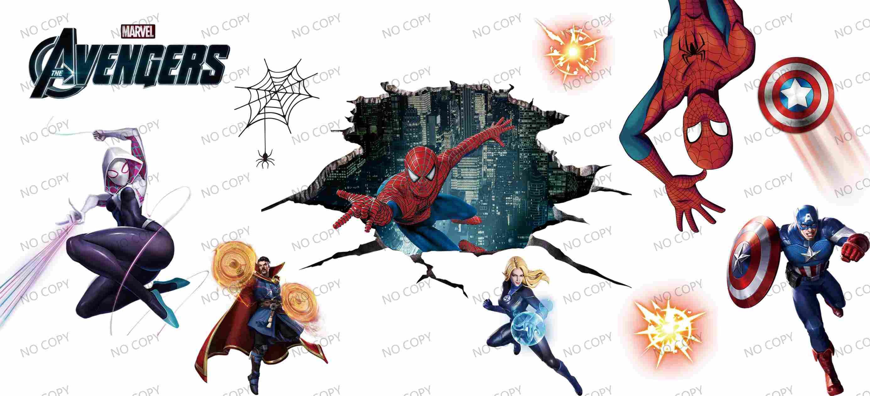 Y14173-Marvel Series