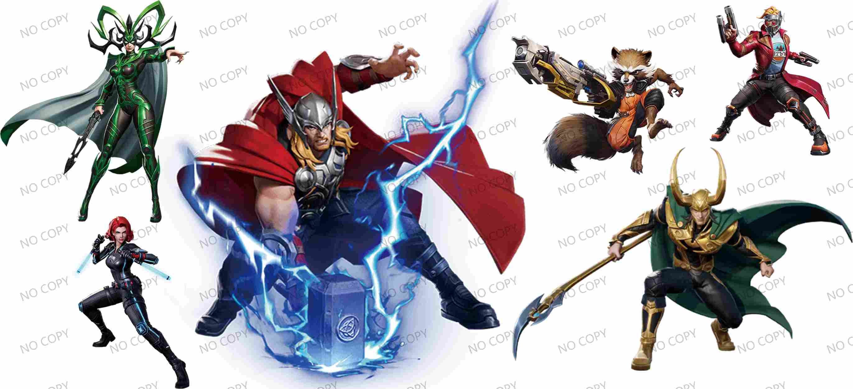 Y14175-Marvel Series