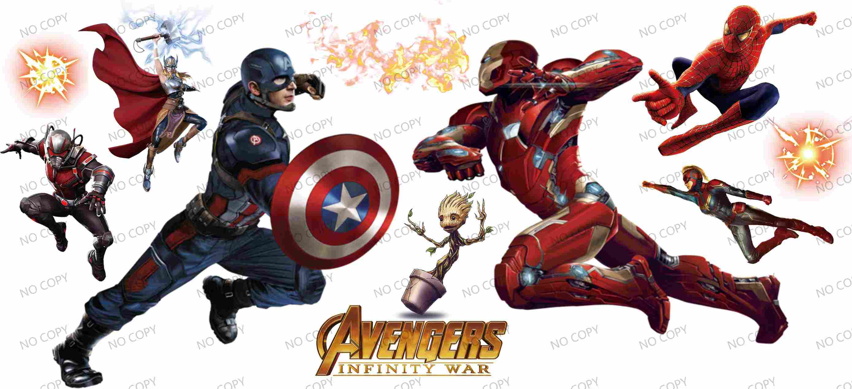 Y14178-Marvel Series