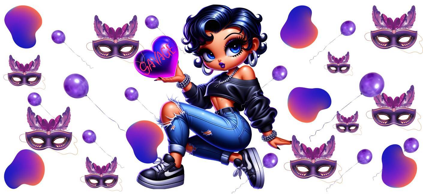Y16606-Betty Boop 