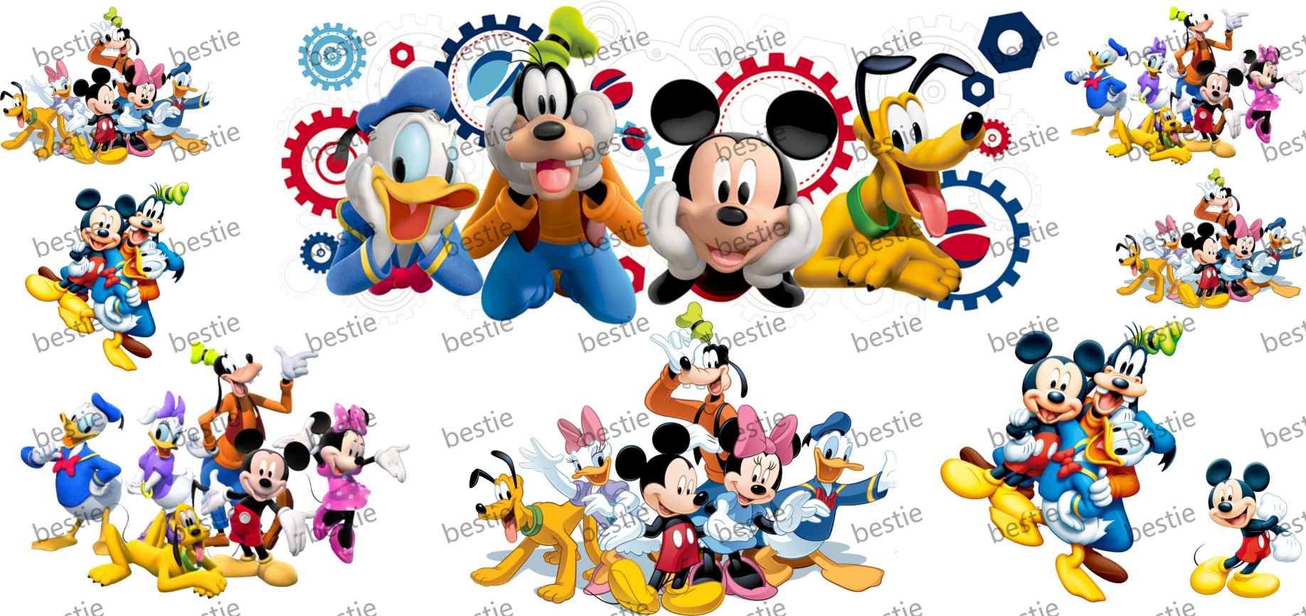 Y1881-Mickey And Friends
