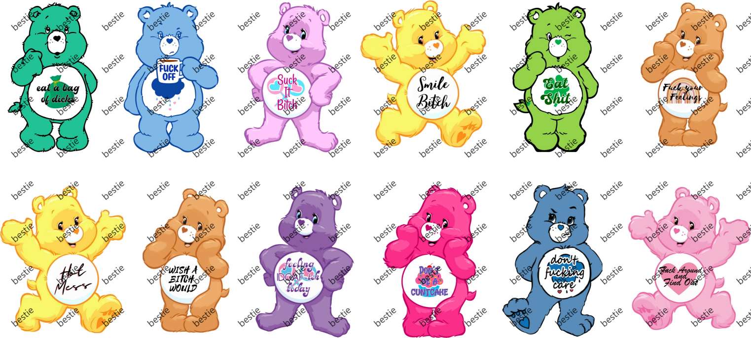 Y2041-Swear Bears