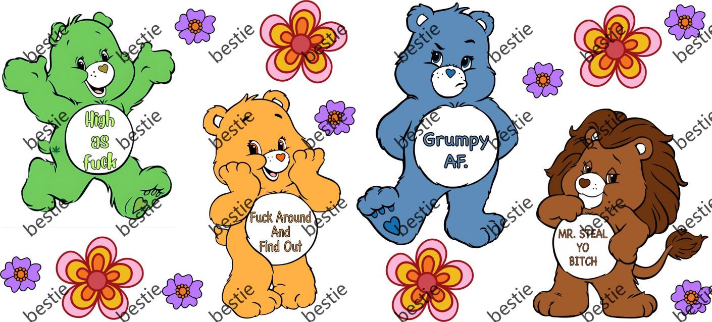 Y24010-Swear Bears