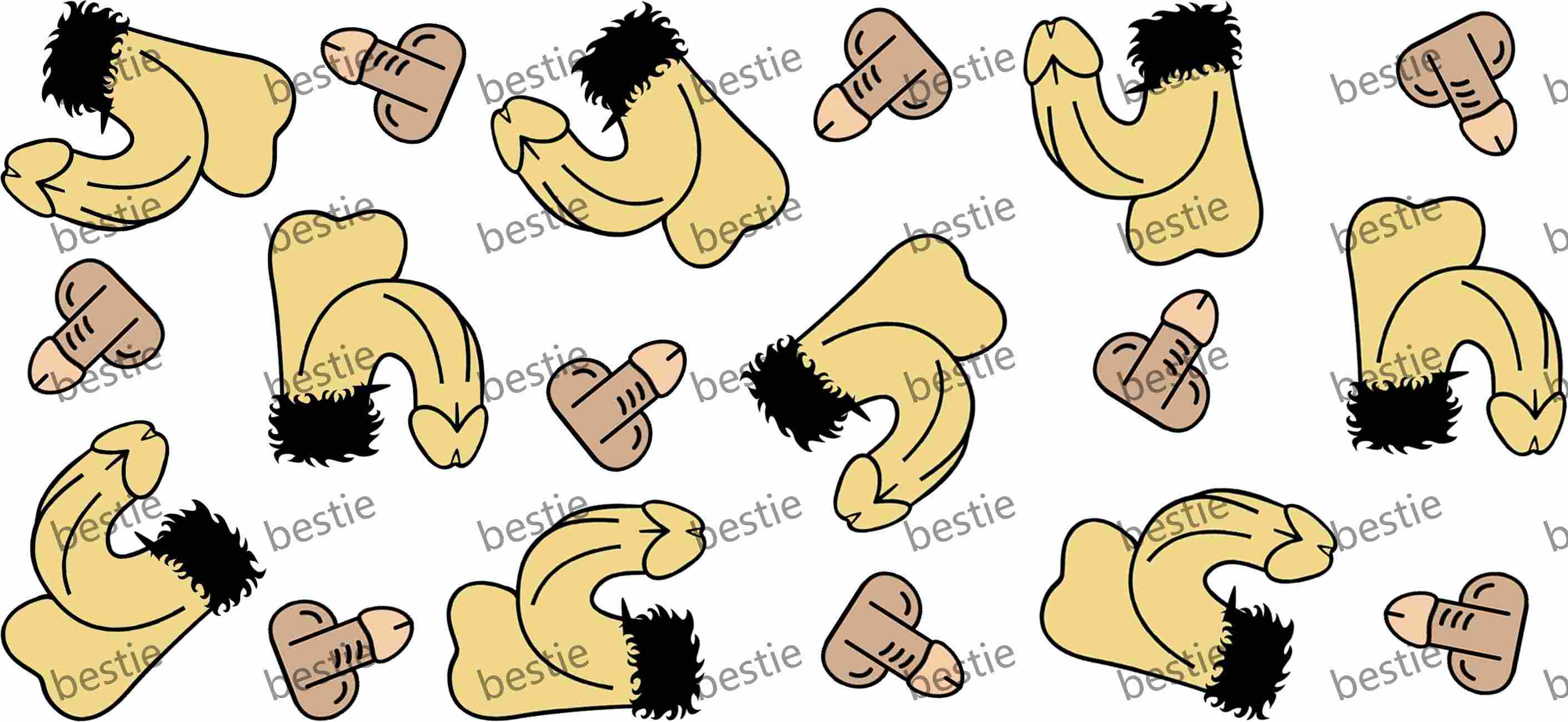 Y33589-Man & Woman Parts