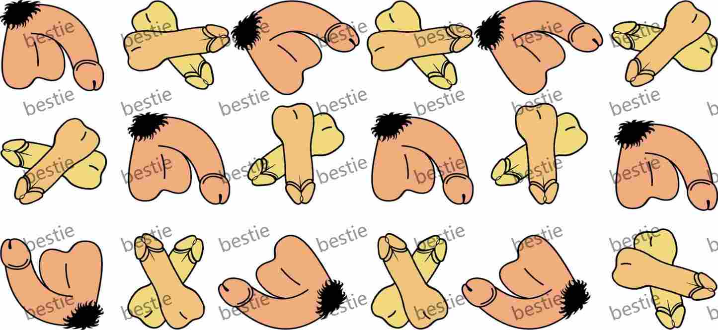 Y33591-Man & Woman Parts