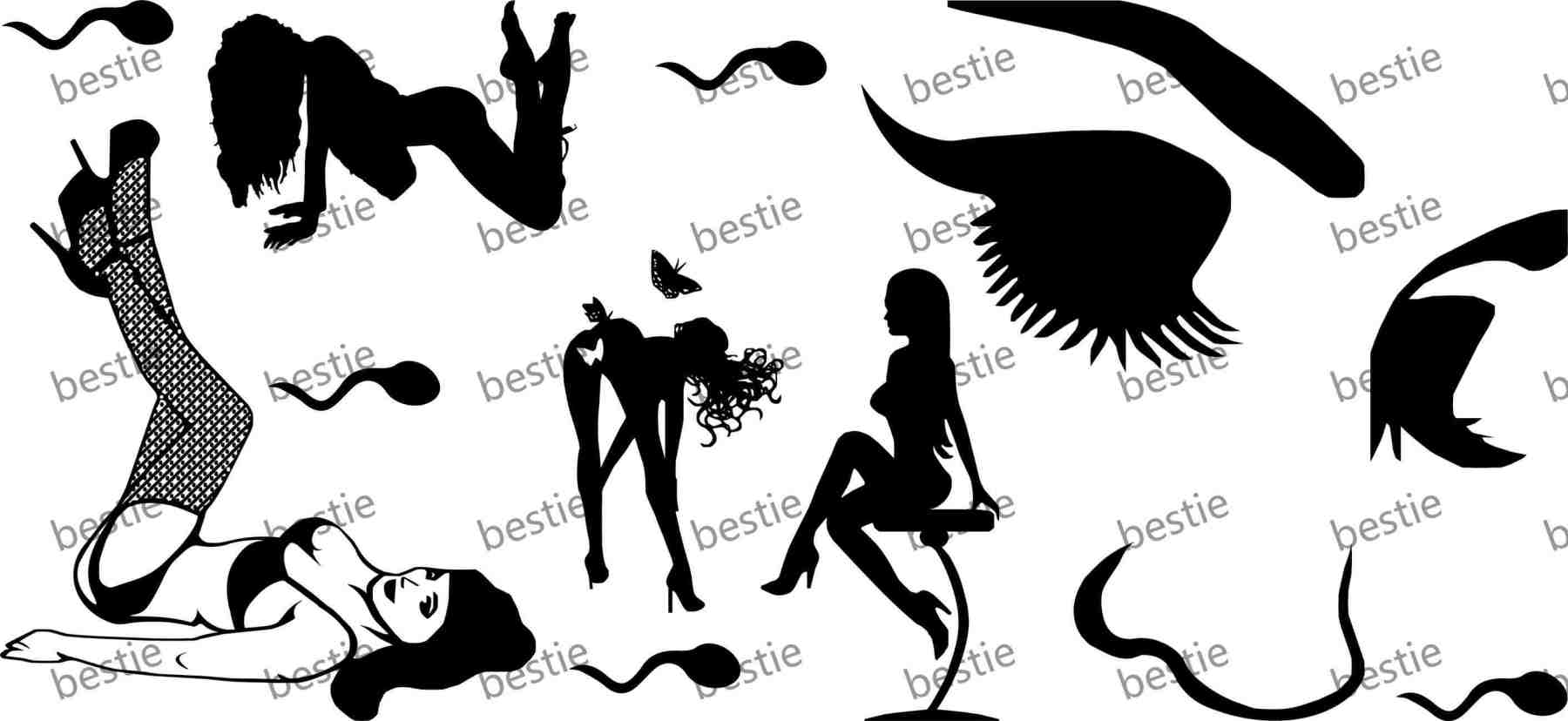 Y33596-Man & Woman Parts