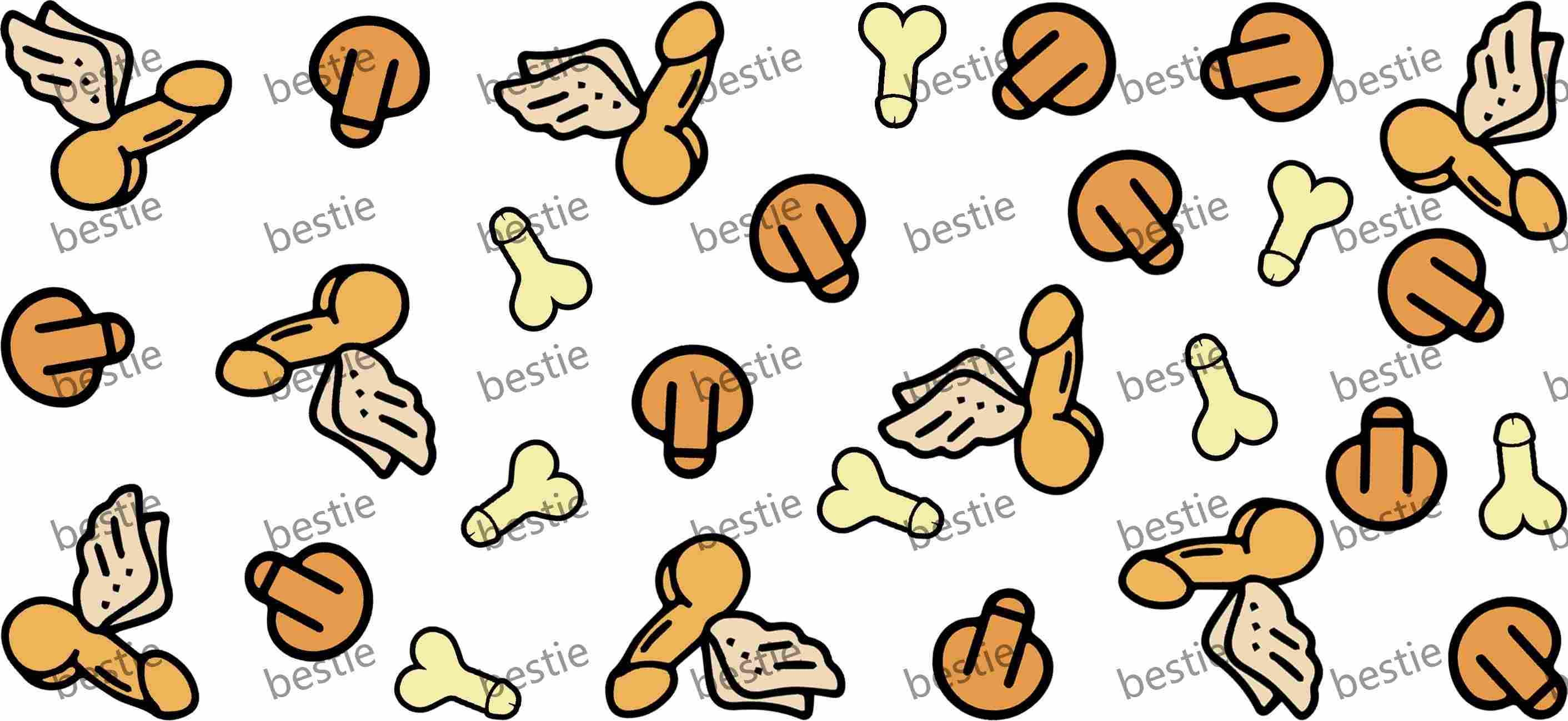 Y33597-Man & Woman Parts