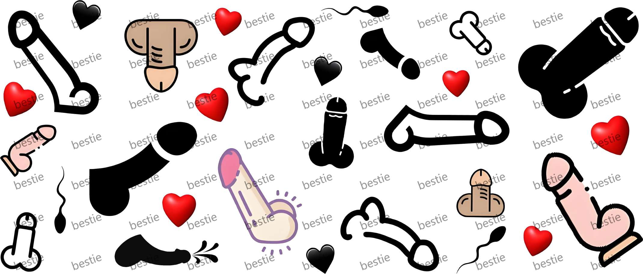 Y33601-Man & Woman Parts