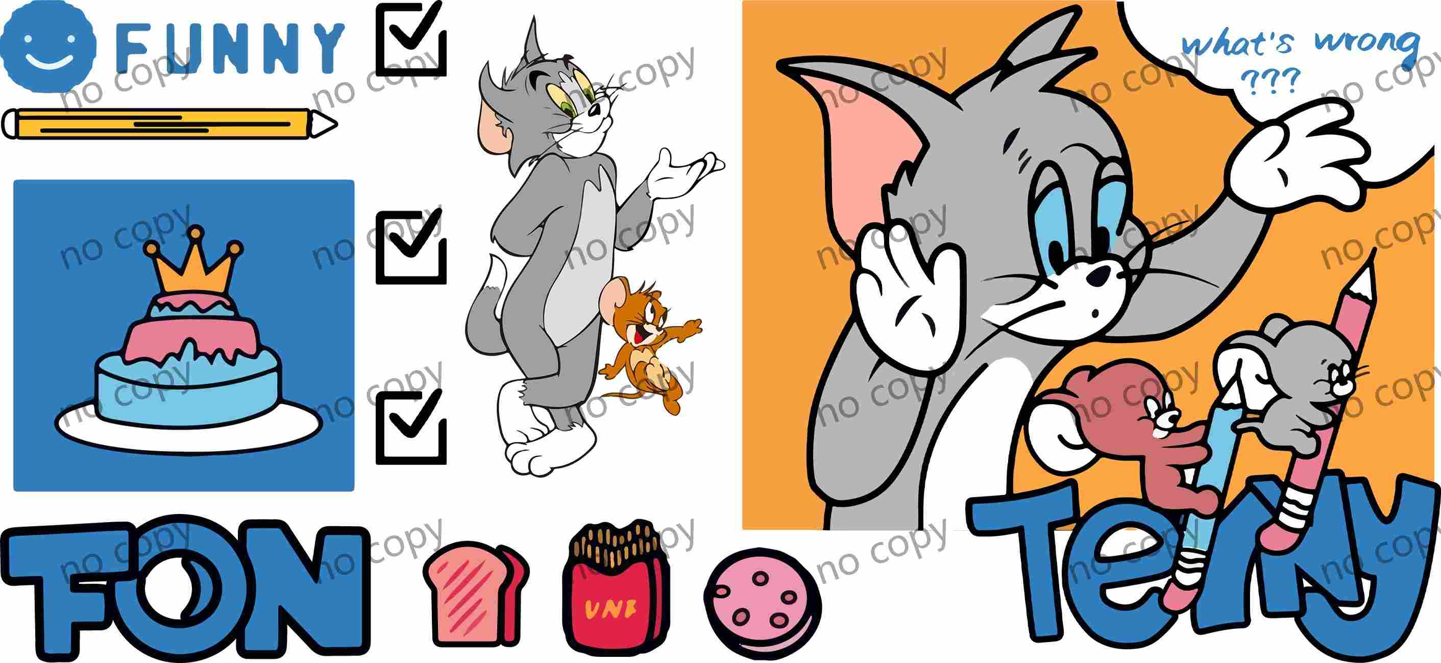 Y43700-tom and jerry