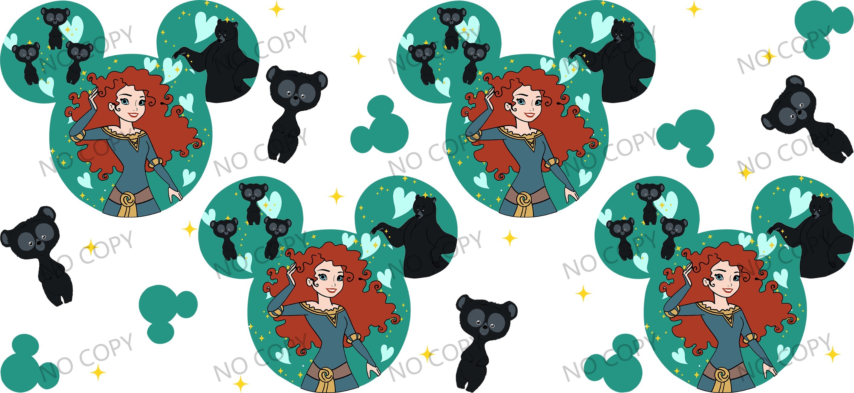 Y49804-Disney Pricess