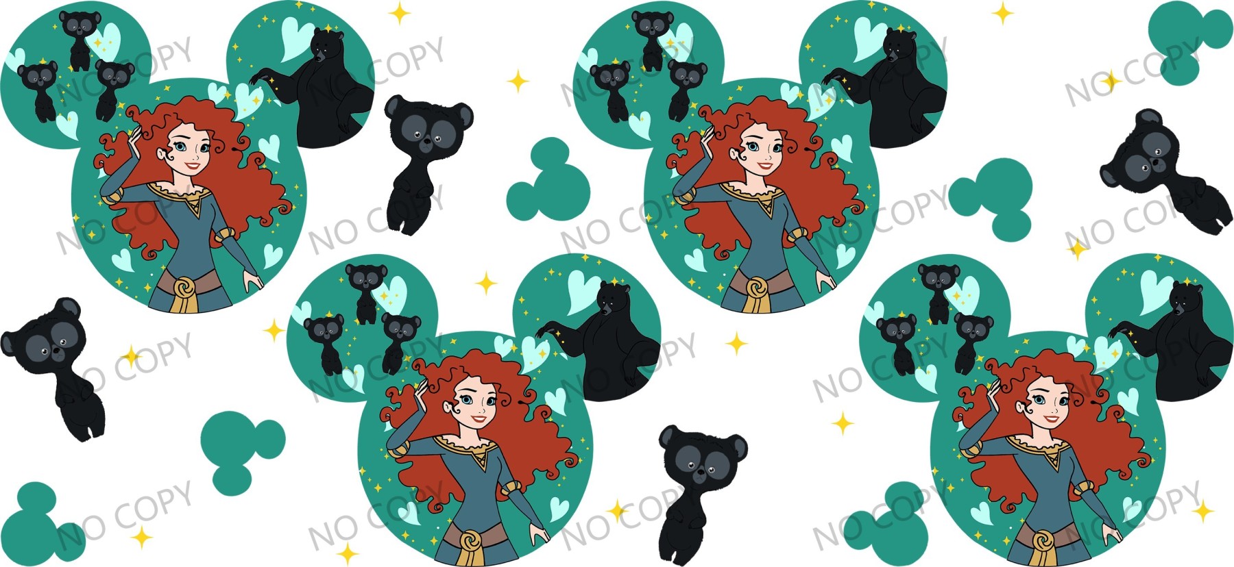 Y49804-Disney Pricess