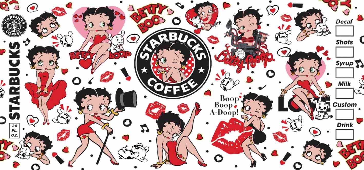 Y6201-Betty Boop 