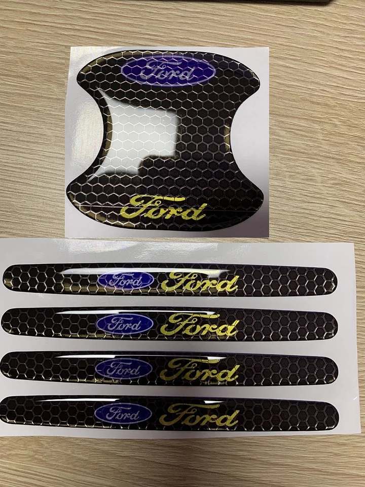 🚗✨ Door Bowl & Handle Protector Stickers – 8PCS TPU Scratch-Resistant, Waterproof Car Paint Film 💦🛡️