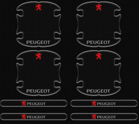 🚗✨ Door Bowl & Handle Protector Stickers – 8PCS TPU Scratch-Resistant, Waterproof Car Paint Film 💦🛡️