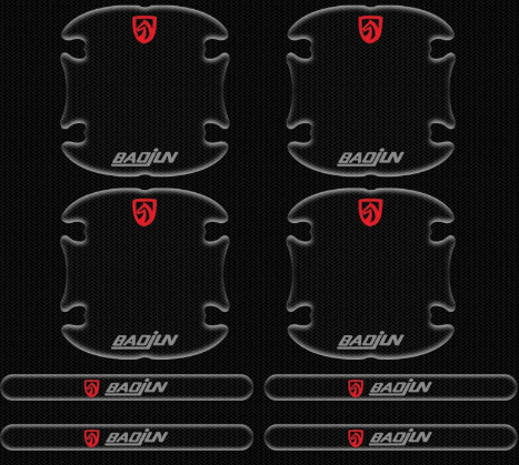 🚗✨ Door Bowl & Handle Protector Stickers – 8PCS TPU Scratch-Resistant, Waterproof Car Paint Film 💦🛡️