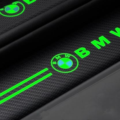 Car glow-in-the-dark door sill strip  ( 4PCS )