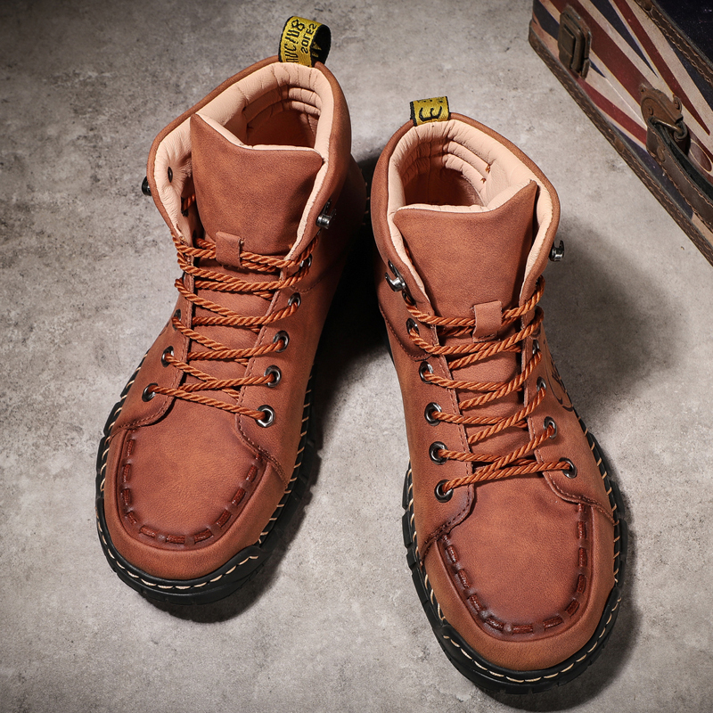 ⏳ 70% OFF Ends at Midnight! / Men's Orthopedic Safety Work Shoes - Protective Toe ; Ankle Protection ;  Waterproof ; Lightweight ;Shock Absorption ; Non-Slip ; Durable for 3 years