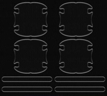 Door Bowl Sticker 8pcs