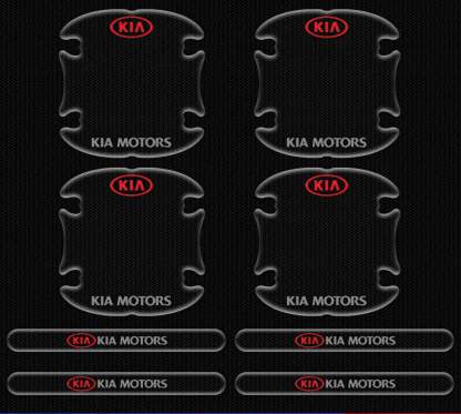 Door Bowl Sticker 8pcs