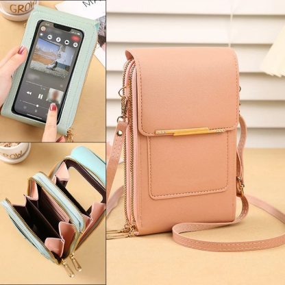 Women's Touch Screen Mobile Phone Messenger Bag New Fashion Key Change Bag
