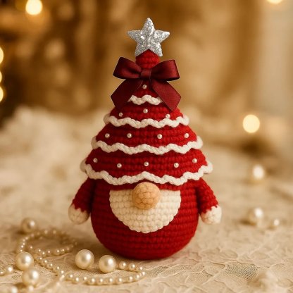 🎁DIY Crochet Christmas Tree Gnome Kit