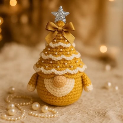 🎁DIY Crochet Christmas Tree Gnome Kit
