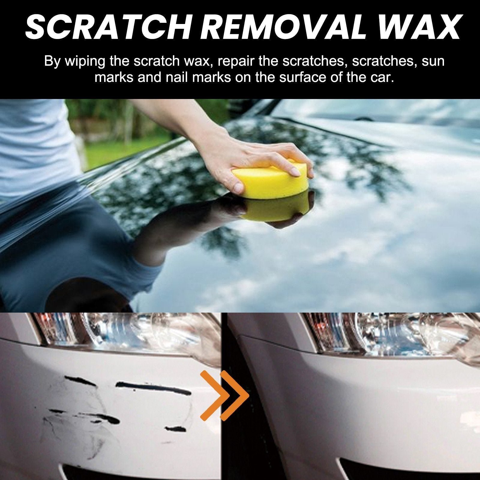 🔥Car scratch repair wax🧨A must-have brand new car