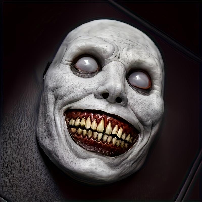 🏆Flash Sale⚡🎭 Scary Zombie Mask Set – The Ultimate Halloween Clown & Demon Costume Accessory!