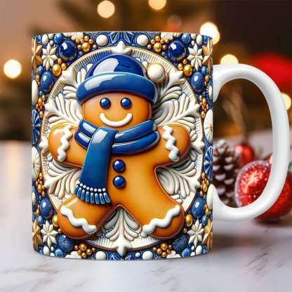 🔥Last 4 hours 57% OFF -3D Christmas Creative Mug