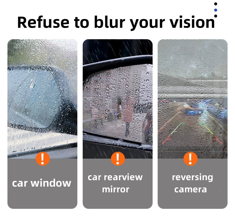 Car Window Water Repellent Spray