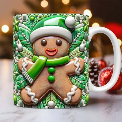 🔥Last 4 hours 57% OFF -3D Christmas Creative Mug