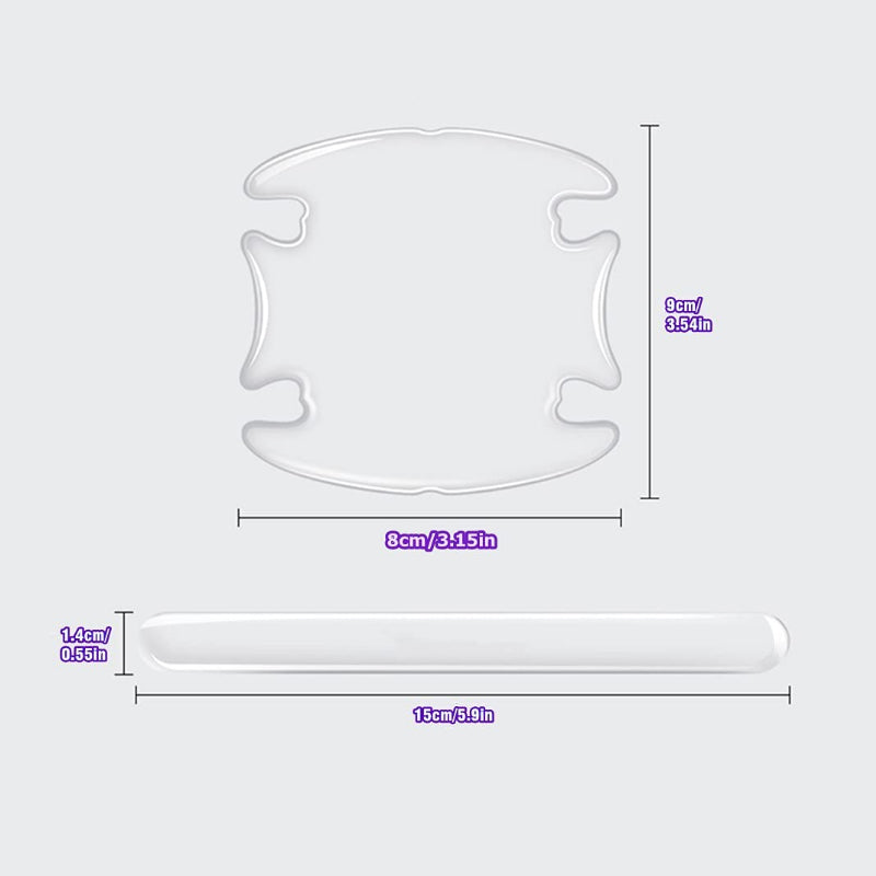 Door Bowl Sticker 8pcs