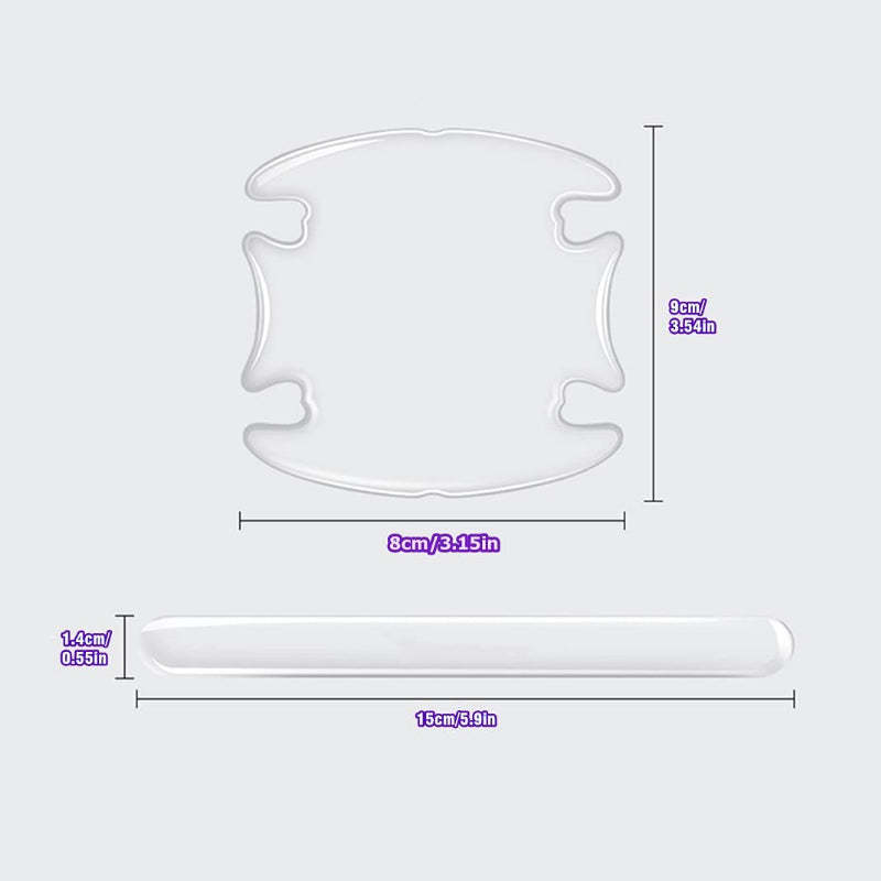 Door Bowl Sticker 8pcs