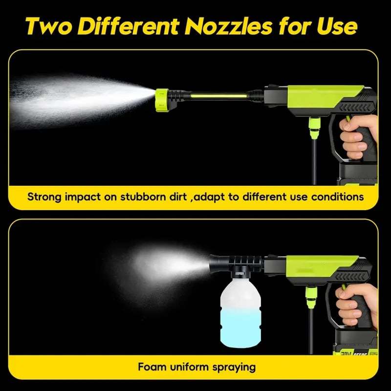 🔥Hot Sale 49% off🌟Cordless Pressure Washer and Single Port Charger Base