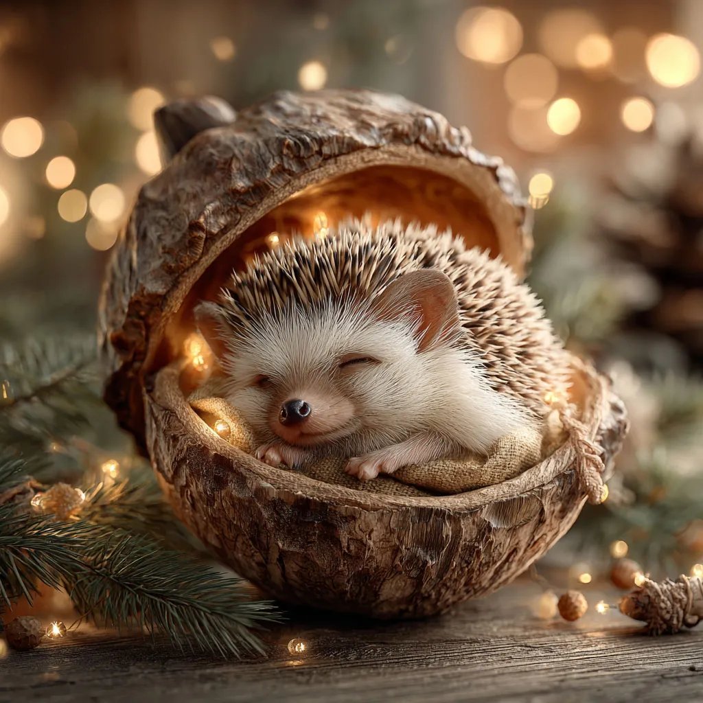 [Copy]🎁❤️Forest Animal Acorn Ornaments – Cozy Forest Christmas Ornaments
