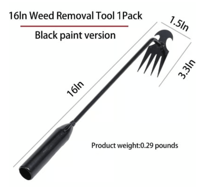 🌿 Garden Weed Pulling Tool – Pull Multiple Weeds Root & All 💪 Stop Wasting Time